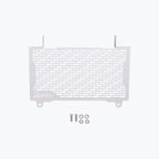 Legundary Suzuki V-Strom 800DE Vector Radiator Grille - Silver Finish