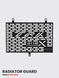 Premium Radiator Guard for Benelli TRK 502 X - Black Matte Finish (RD 730)