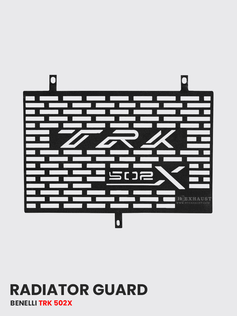 Premium Radiator Guard for Benelli TRK 502 X - Black Matte Finish (RD 730)