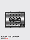 Premium Matte Black Radiator Guard for Benelli TRK 251 - RD 734