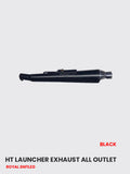 HT Launcher Exhaust - All Outlet Black (RE 079B)