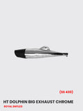 HT Dolphin Large Chrome Exhaust System (SS 430) – RE 081C
