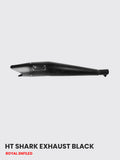 HT Shark Exhaust Black – High-Performance Motorcycle Exhaust RE 082B
