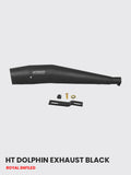 HT Dolphin Black Exhaust - RE 083B