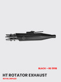 HT Rotator Exhaust – Black Finish, RE 091B