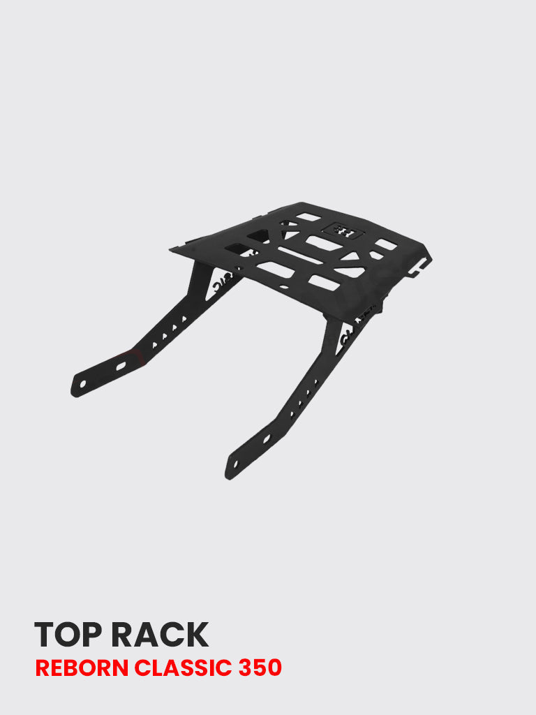Top Rack for Royal Enfield Classic Reborn 350 REB 630 - HT Exhaust - Moto Modz
