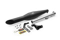 Rumbler Ace Black Exhaust for Royal Enfield Classic Reborn 350 Meteor 350 BS6 Post 2021 - Moto Modz