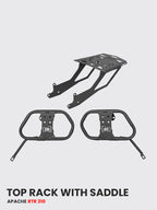 Apache RTR 310 Top Rack with Saddle Stay – Model RTR310-102