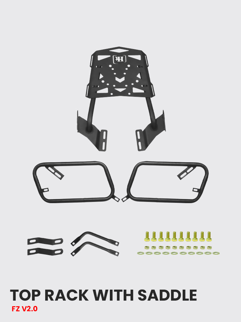 FZ V2.0 Top Rack with Saddle Stay – SB 609, Durable Luggage Carrier