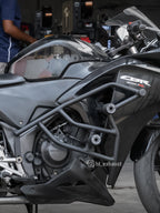 Premium CBR 250R Crash Guard with Durable Metal Slider - SB 735