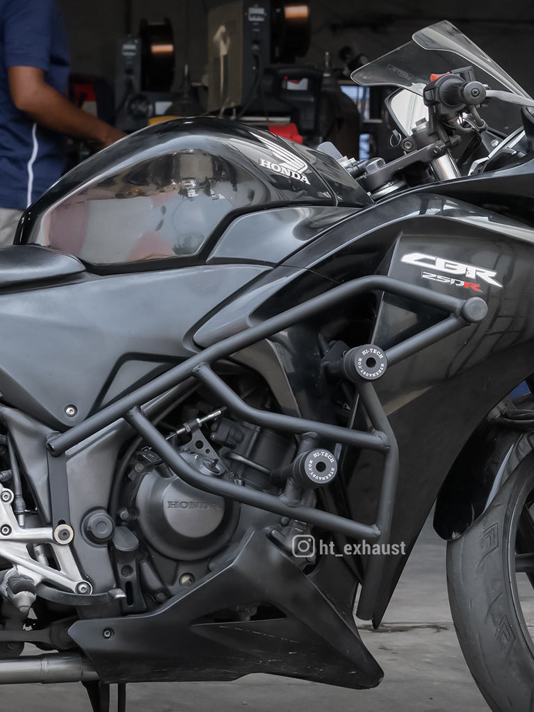 Premium CBR 250R Crash Guard with Durable Metal Slider - SB 735