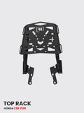 Heavy-Duty Top Rack for Honda CBR 250R – Matte Black Finish (SB 743)