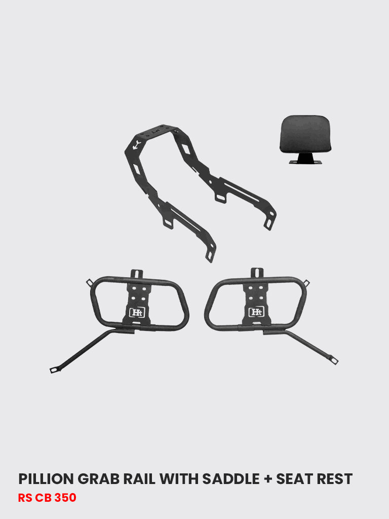 RS CB350 Pillion Grab Rail with Saddle Stay – SB 788