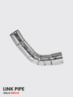 Premium Stainless Steel Exhaust Link Pipe for Kawasaki Ninja 1000 SX 2022 Model – SB-809