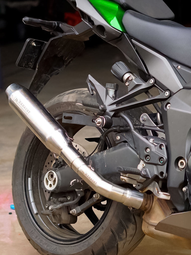 Premium Stainless Steel Exhaust Link Pipe for Kawasaki Ninja 1000 SX 2022 Model – SB-809