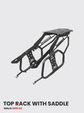 Kawasaki Ninja 1000 SX 2022 Top Rack & Saddle Stay - Matte Black (SB-813)