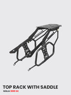 Kawasaki Ninja 1000 SX 2022 Top Rack & Saddle Stay - Matte Black (SB-813)