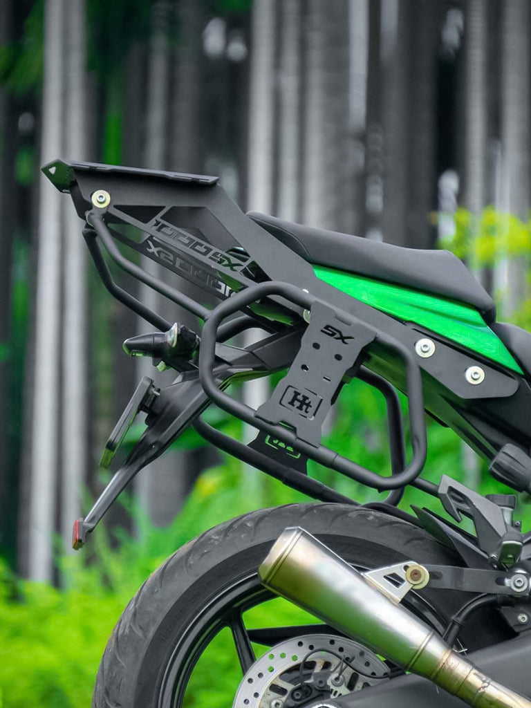 Kawasaki Ninja 1000 SX 2022 Top Rack & Saddle Stay - Matte Black (SB-813)