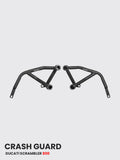 Ducati Scrambler 800 Crash Guard with Rugged Metal Sliders - Matte Black Finish (SB 822)