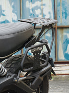 Ducati Scrambler 800 Matte Black Top Rack with Saddle Stay - SB 824