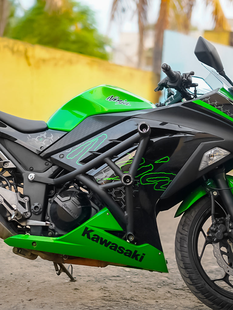 Kawasaki Ninja 300 Crash Guard – SB 836 Durable Protection