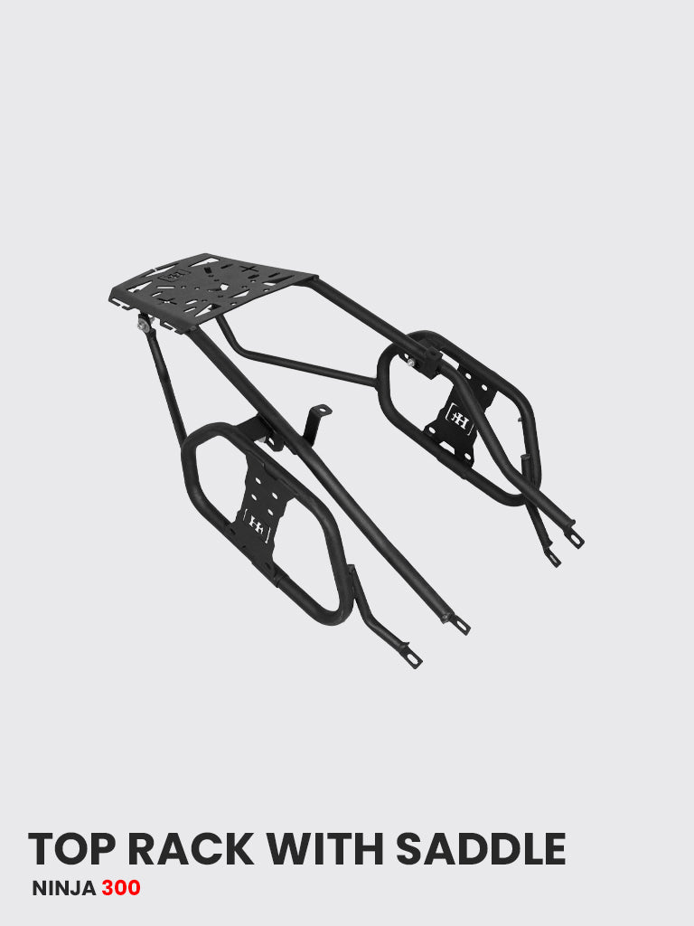 Kawasaki Ninja 300 Top Rack with Saddle Stay - SB 838 Compatible