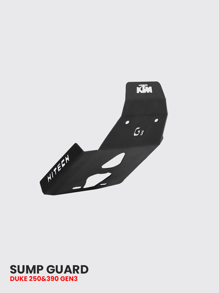KTM Duke 390 Gen 3 Sump Guard SB 850 – Durable Engine Sump Protection Skid Plate