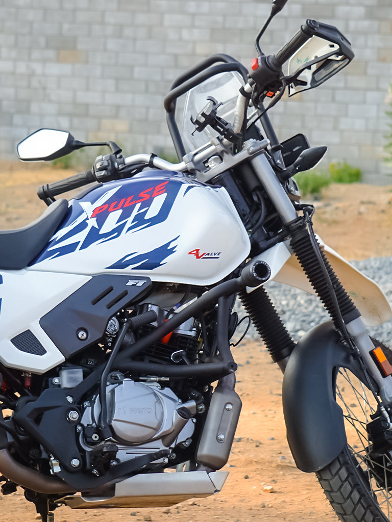 XPULSE 200 Crash Guard with Durable Metal Slider SB 866
