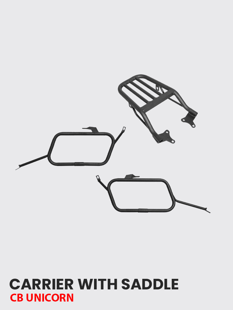 Premium Carrier with Saddle for Honda CB Unicorn – SB 874