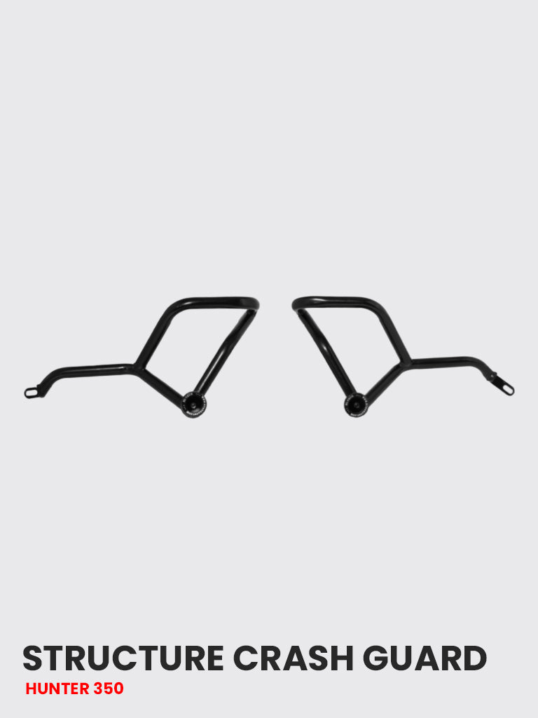 Hunter Structure Crash Guard SB 878 - Heavy-Duty Motorcycle Crash Protection