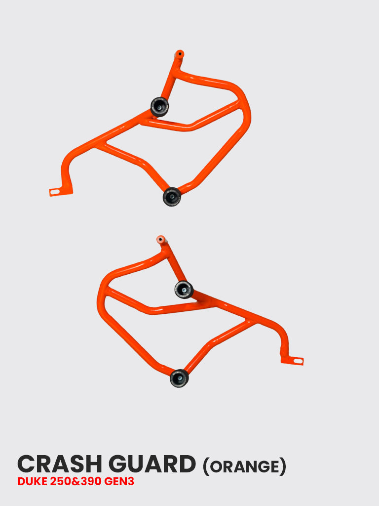 Orange Crash Guard for Duke 250 & 390 Gen3 – SB 882