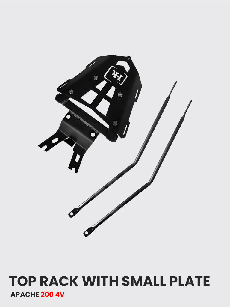Top Rack with Small Plate for Apache RTR 200 4V – SBTVS 104-SMALL