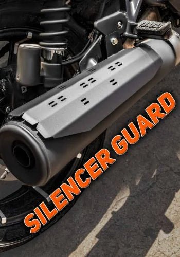 Black Silencer Heat Shield for Harley X 440 / SB 1052