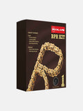 Rolon BPR kit packaging with gold motorcycle chain and sprocket features