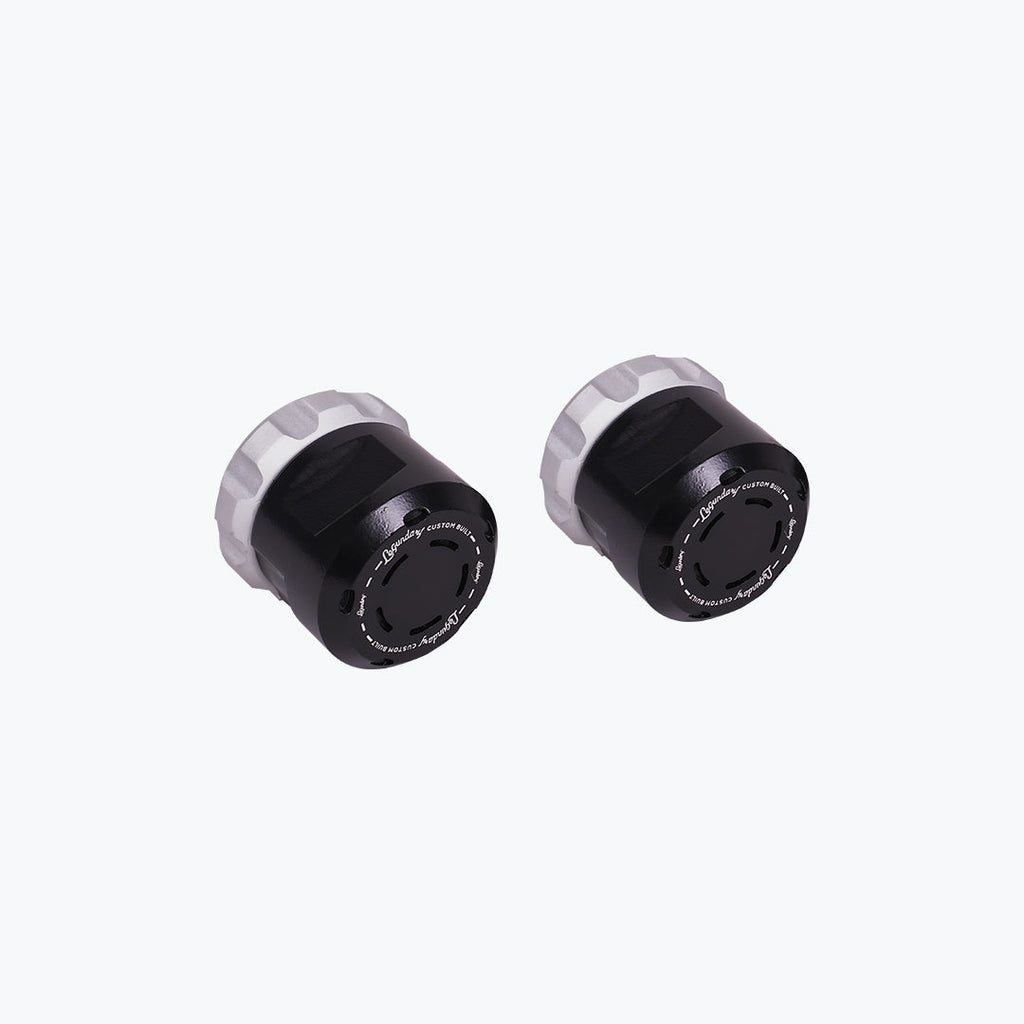 Legendary Rotex Front Wheel Sliders for Suzuki V-Strom 800DE