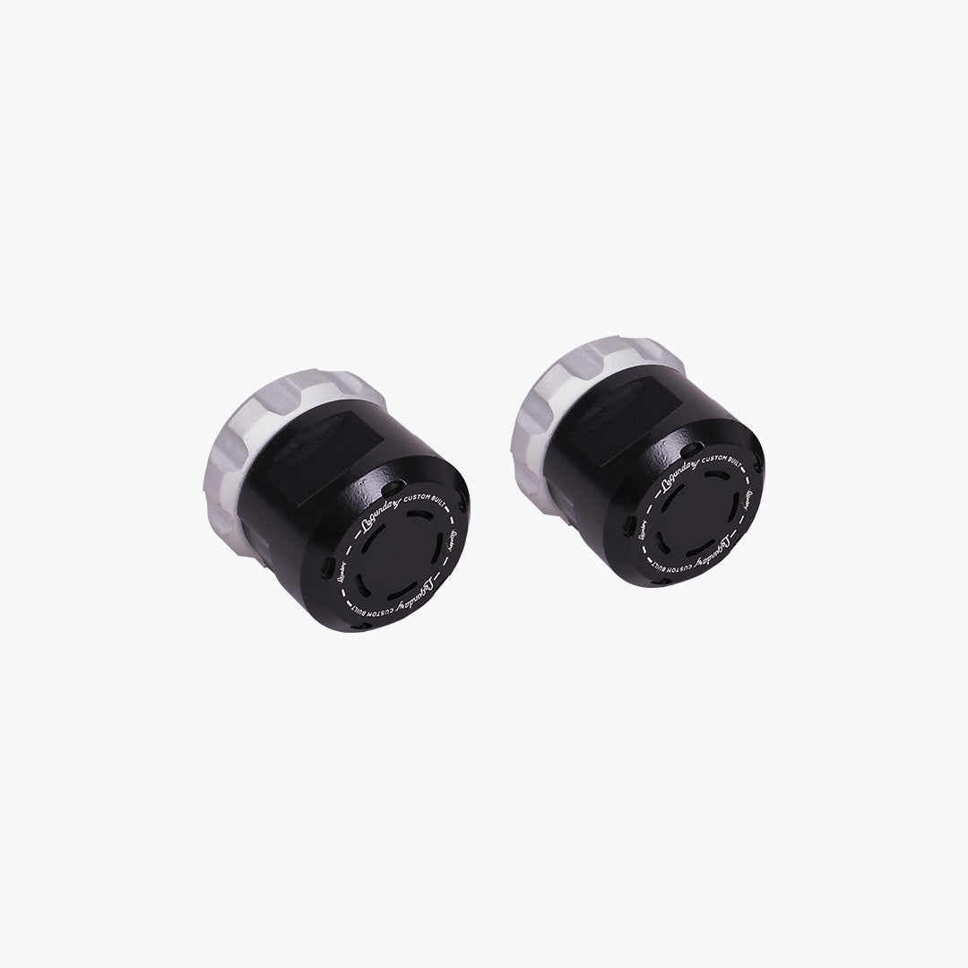 Legendary Rotex Front Wheel Sliders for Suzuki V-Strom 800DE