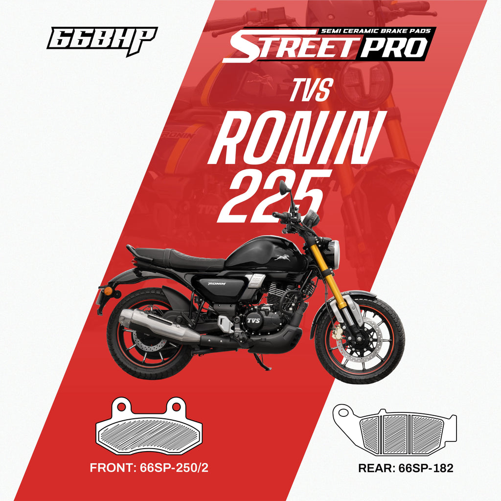 TVS Ronin 66bhp Street Pro Semi-Ceramic Brake Pads