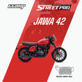 Jawa 42 Street Pro Semi-Ceramic Rear Brake Pad – High-Performance Braking for 66bhp