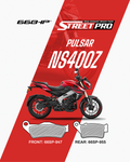 Bajaj Pulsar NS 400Z Street Pro Semi-Ceramic Brake Pads – High-Performance Street Braking
