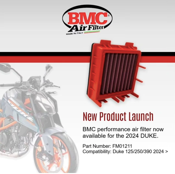 BMC Air Filter for KTM Duke 390 Gen 3- FM01211