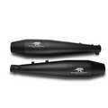Red rooster performance exhaust Stellar for Interceptor 650 /continental GT 650 - Black matte