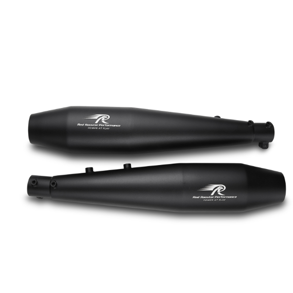 Red rooster performance exhaust Stellar for Interceptor 650 /continental GT 650 - Black matte