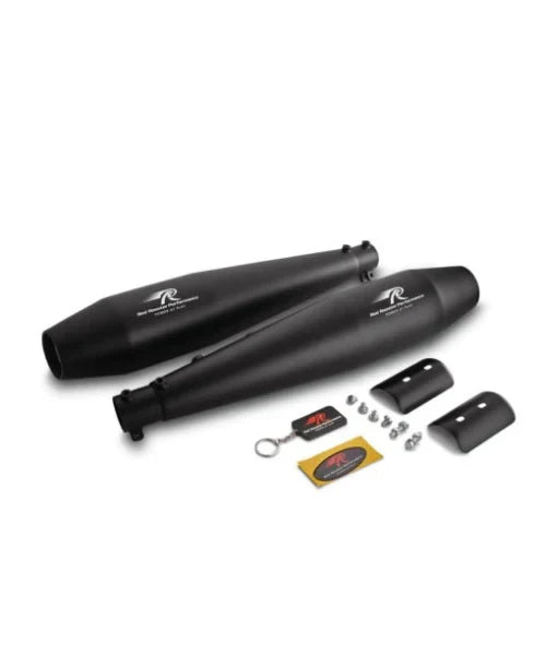 Red rooster performance exhaust Stellar for Interceptor 650 /continental GT 650 - Black matte