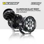 66BHP Valkyrie 4.5" Ultra Vision Auxiliary Light – 120W, High/Low Beam, Amber DRL, 13,200 Lumens, IP68 Waterproof