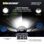 66BHP Valkyrie 4.5" Ultra Vision Auxiliary Light – 120W, High/Low Beam, Amber DRL, 13,200 Lumens, IP68 Waterproof