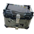 LGP Black Titanium Large-Capacity Aluminium Top Box, 45 L, Fits All Motorcycles
