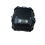 LGP 10 litres Aluminium Top Box – Black, Universal Fit for All Motorcycles