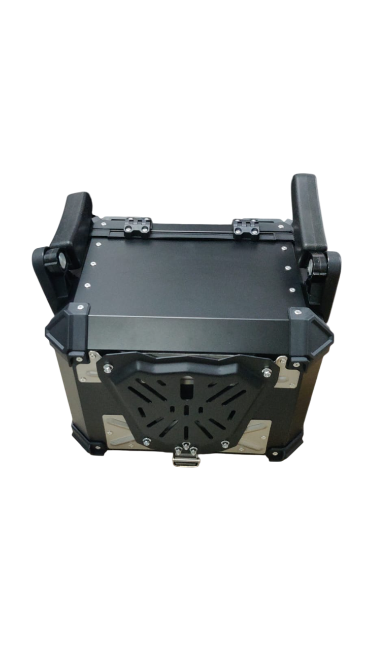 LGP 45L Top Box with Hand Rest & Support - Black Premium Universal