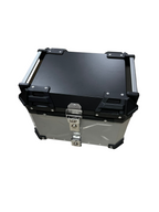 Premium Silver LGP X-Type 45L Motorcycle Top Box