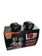 MK07 Spotlight - IP67 Waterproof Auxiliary Light with Harness, Universal Fit for Motorcycles and Cars, Premium by LGP, 18-Month Warranty